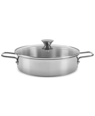 Stainless Steel 3-Qt. Everyday Pan & Lid, Exclusively at Macy's image