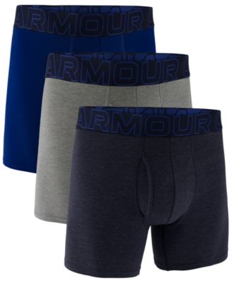 Under Armour - Men's Performance Solid 6" Boxer Briefs - 3-pack