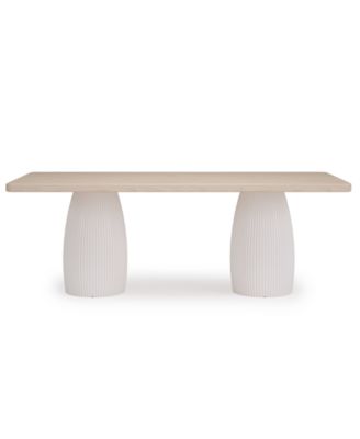 Furniture - Lunare Sand Rectangular Table