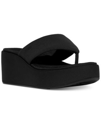 FitFlop - Women's Flatforms Wedge Toe-Post Sandals