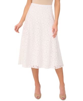 CeCe - Women's Lace Midi Skirt