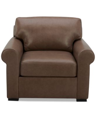 Furniture - Radley 38" Leather Roll Arm Chair