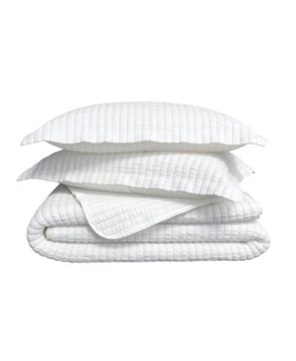 Linery and Co. Detailed Channel Stitch Quilt Set With Shams image