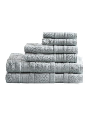 Madison Park Essentials - Adrien Cotton 6-Pc. Super-Soft Towel Set