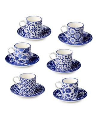 Madison Espresso Cups & Saucers, Service for 6 image