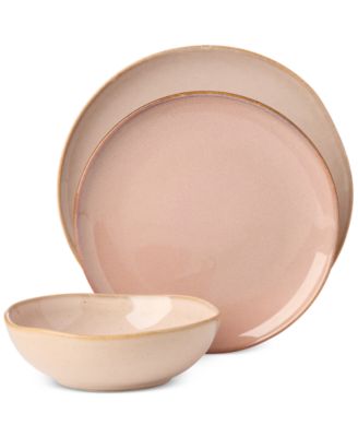 Oneida - Organic Shades 12-Pc. Dinnerware Set, Service for 4