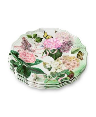 Garden Path Melamine Salad Plates, Set of 4 image