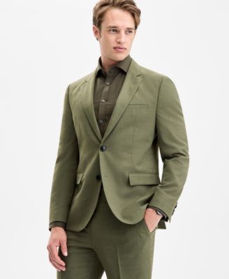 Hugo Boss - Men's Modern-Fit Solid Suit Jacket