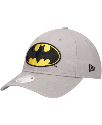 New Era - Women's Gray Batman 9TWENTY Adjustable Hat