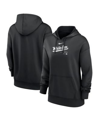 Nike - Women's Black Chicago White Sox Authentic Collection Performance Pullover Hoodie
