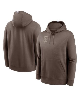 Nike - Men's Light Brown San Francisco Giants Statement Pullover Hoodie