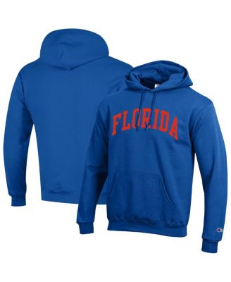 Champion - Men's Royal Florida Gators Basic Arch Fleece Pullover Hoodie