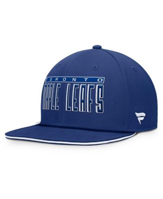 Fanatics - Men's Blue Toronto Maple Leaf's Fundamental Gino Stack Snapback Hat