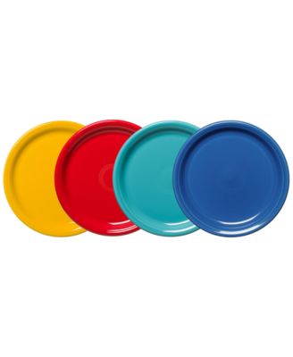 Vibrant Bistro Coupe Luncheon Plates, Set of 4 image