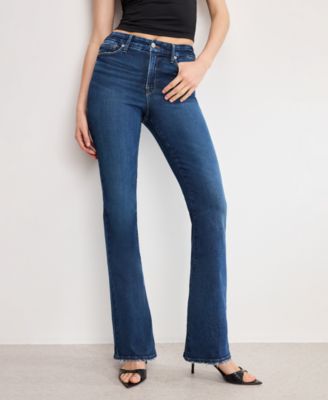 Good American - Women's Soft Tech Good Classic Bootcut Jeans