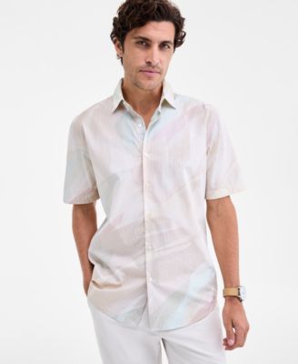 Alfani - Men's Interstellar Patterned Shirt