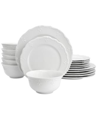 Elama - Rigel 18-Pc. Dinnerware Set, Service for 6