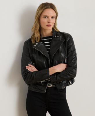 Lauren Ralph Lauren - Leather Moto Jacket