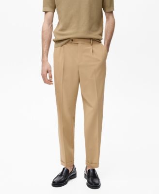 MANGO - Men's Boston Regular-Fit Suit Pants
