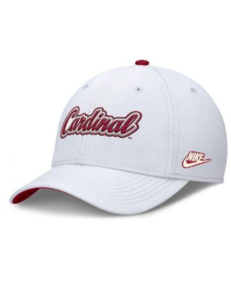Nike - Men's White Stanford Cardinal Legacy Rise Performance Flex Hat