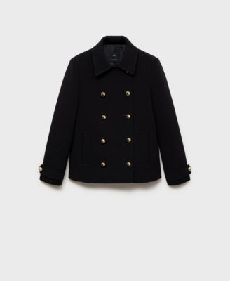 MANGO - Women's Lapels Double-Breasted Jacket