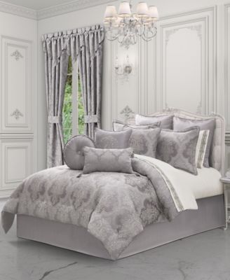 Mary Damask 4-Pc. Comforter Set, Queen image