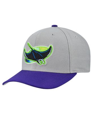 Mitchell & Ness - Men's and Women's&nbsp;Gray Tampa Bay Rays Basic Coop Pro Adjustable Hat