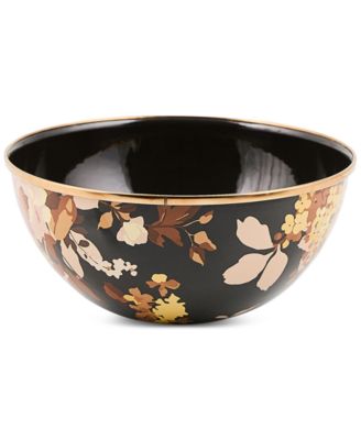 Wild Rose Brown Small Everyday Bowl, 40-oz. image