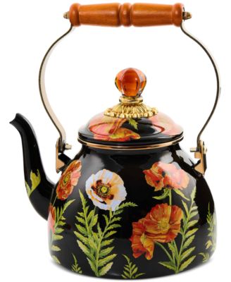 Poppy Enameled 2-Quart Tea Kettle image