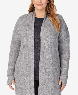 Cuddl Duds - Plus Size Soft Knit Wrap