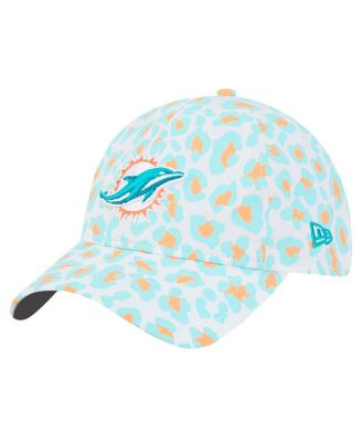 New Era - Preschool White Miami Dolphins Active Leopard 9TWENTY Adjustable Hat