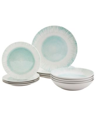 Haven - Laguna 12-Pc. Dinnerware Set, Service for 4