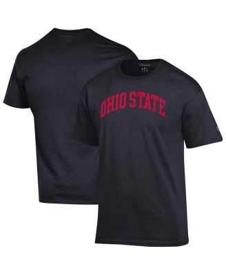 Champion - Men's Black Ohio State Buckeyes Basic Arch T-Shirt