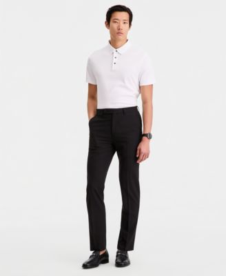 Calvin Klein - Men's Slim-Fit Solid Dress Pants