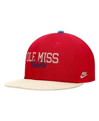 Nike - Men's Red Ole Miss Rebels Script Pro Dri-FIT Snapback Hat