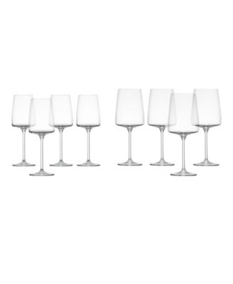 Sensa Red & White Wine Glasses, Set of 8 image