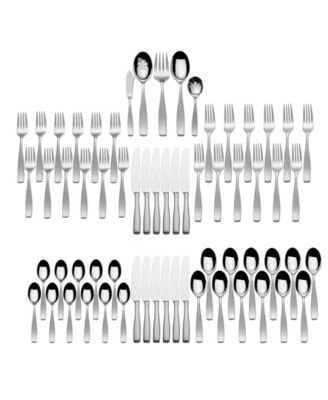 Mikasa - Satin Loft 65-Piece Flatware Set