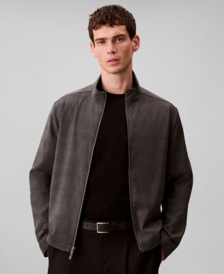 Calvin Klein - Men's Yarn-Dyed Zip Jacket