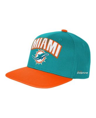 Outerstuff - Big Boys and Girls Aqua Miami Dolphins Essentials Adjustable Hat