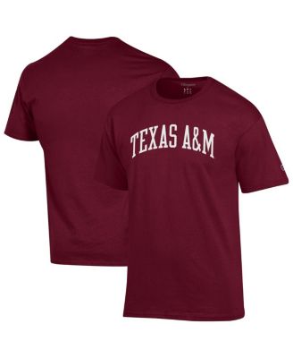 Champion - Men's Maroon Texas A&M Aggies Basic Arch T-Shirt