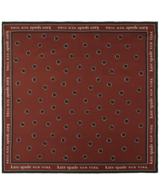 kate spade new york - Downtown Dot Silk Square Scarf