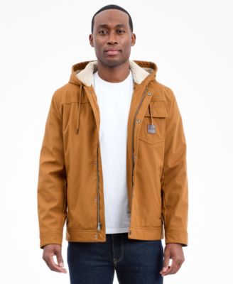 Lucky Brand - Men's Sherpa Lined Softshell Jacket