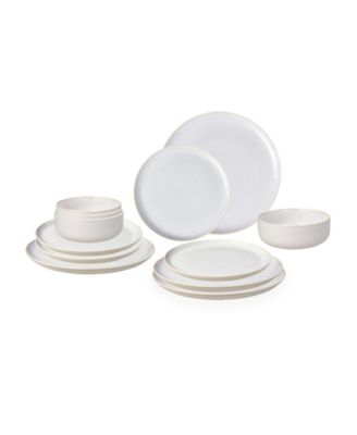 Crafted 12 Pc. Dinnerware Set, Service for 4, Exclusively at Macy's image