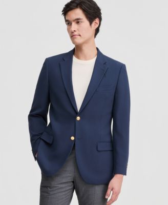 Nautica - Men's Modern-Fit Active Stretch Solid Blazer