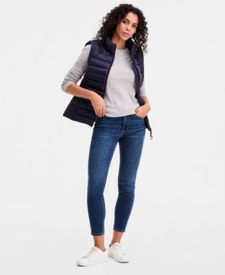 Tommy Hilfiger - Women's Zip-Front Puffer Vest