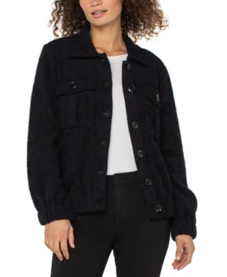 Liverpool Los Angeles - Women's Collared Bomber Jacket