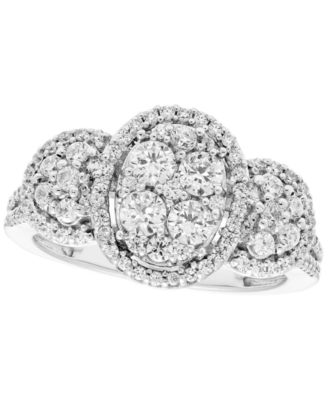 Macy's - Diamond Ring (1 ct. t.w.) in 10K White Gold