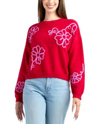 BCX - Women's Cropped Pull-On Sweater