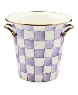 Violet Check Handmade Wine Cooler image