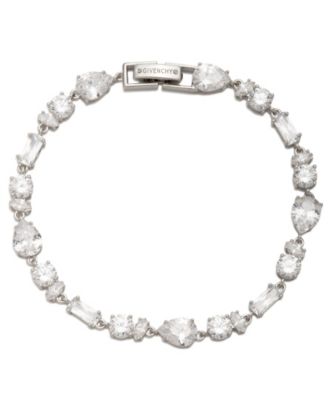 Givenchy - Cubic Zirconia Open Flex Bracelet